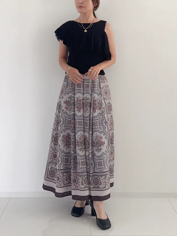 GRACE CONTINENTAL 古川温子 コーディネート画像