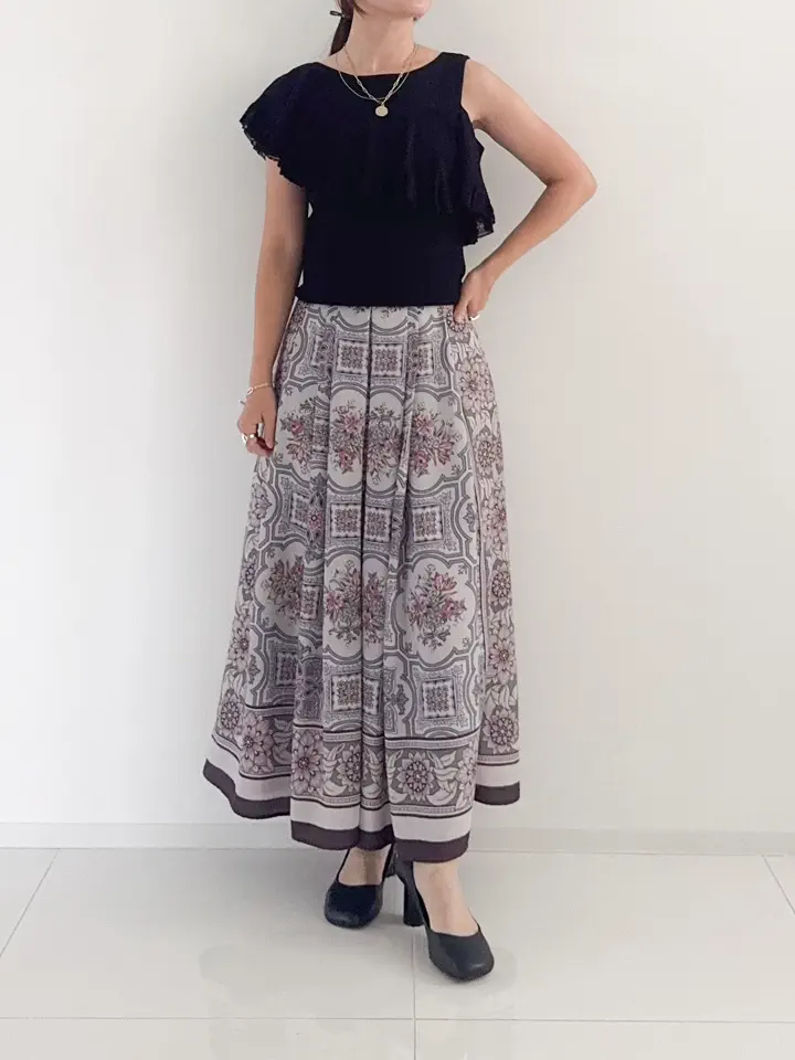 GRACE CONTINENTAL 古川温子 コーディネート画像