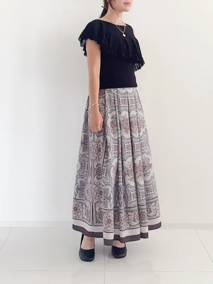 GRACE CONTINENTAL 古川温子 コーディネート画像