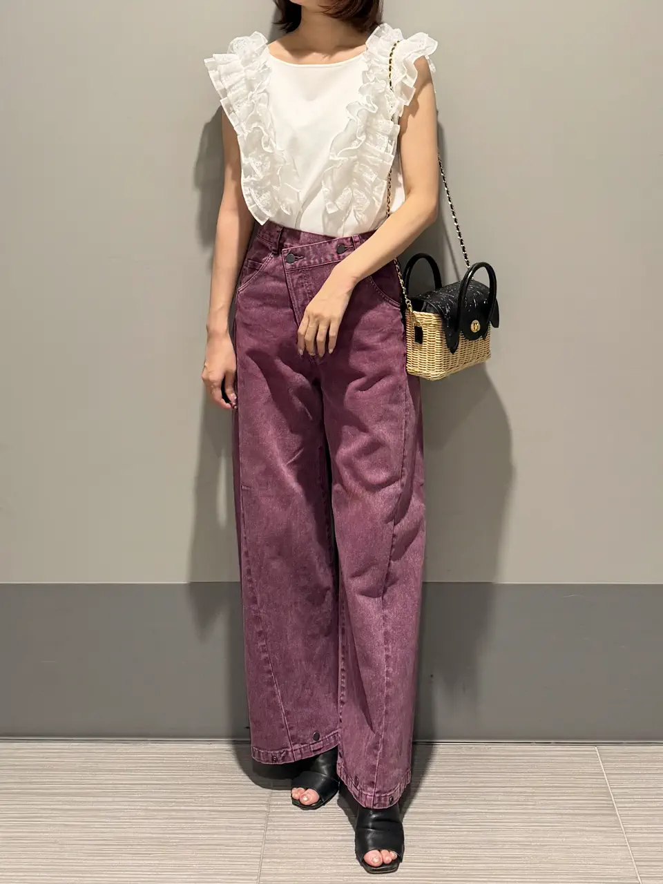 GRACE CONTINENTAL MORITA AI コーディネート画像