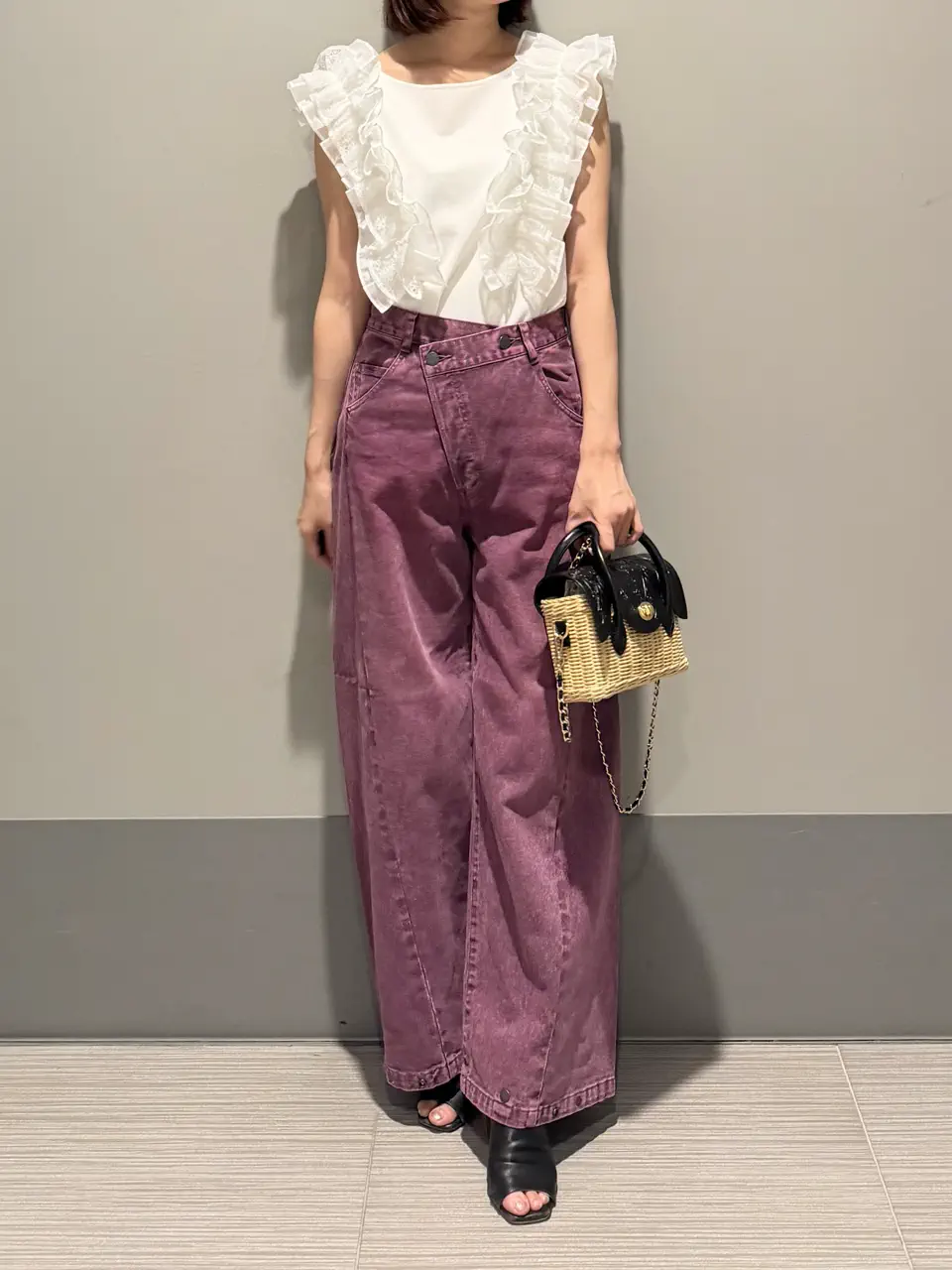 GRACE CONTINENTAL MORITA AI コーディネート画像