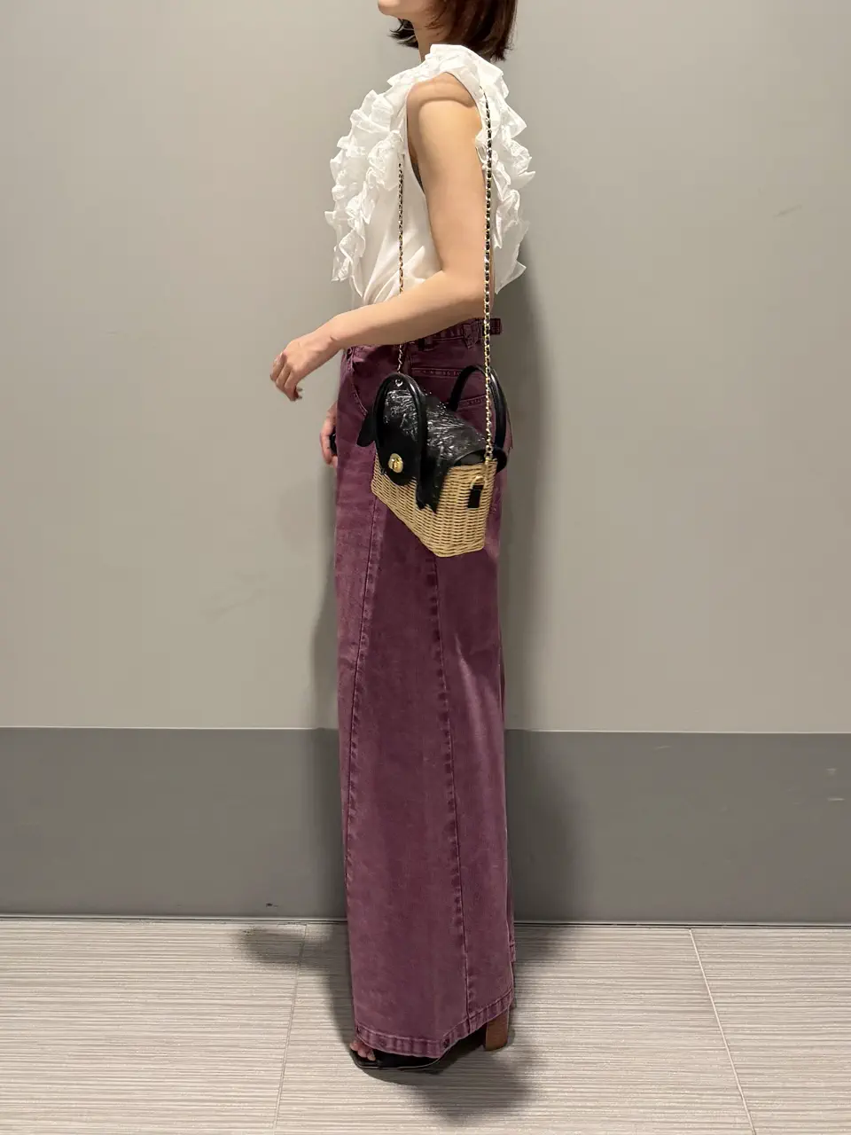 GRACE CONTINENTAL MORITA AI コーディネート画像