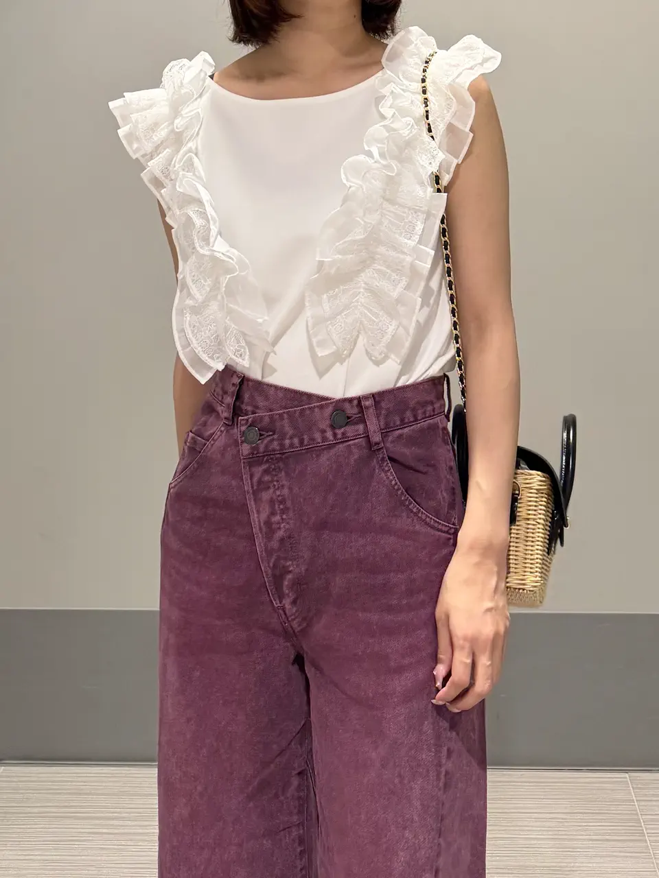 GRACE CONTINENTAL MORITA AI コーディネート画像