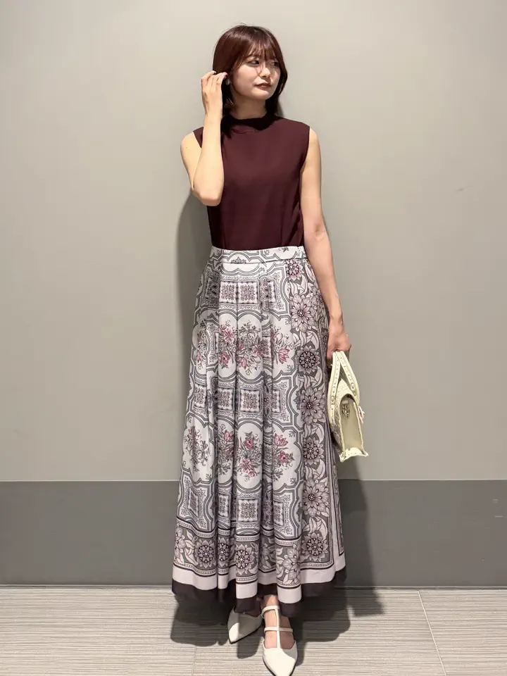 GRACE CONTINENTAL MORITA AI コーディネート画像