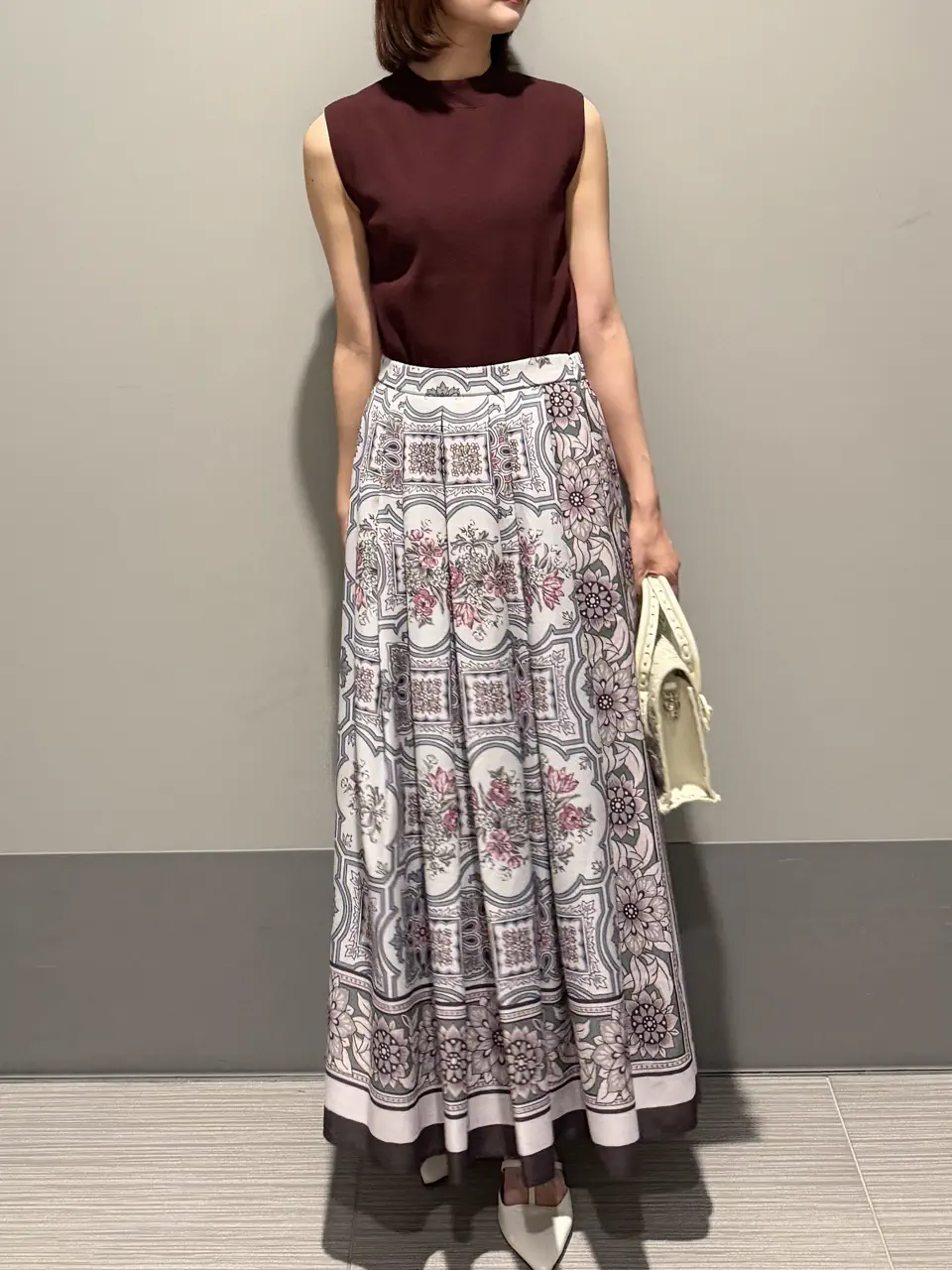 GRACE CONTINENTAL MORITA AI コーディネート画像
