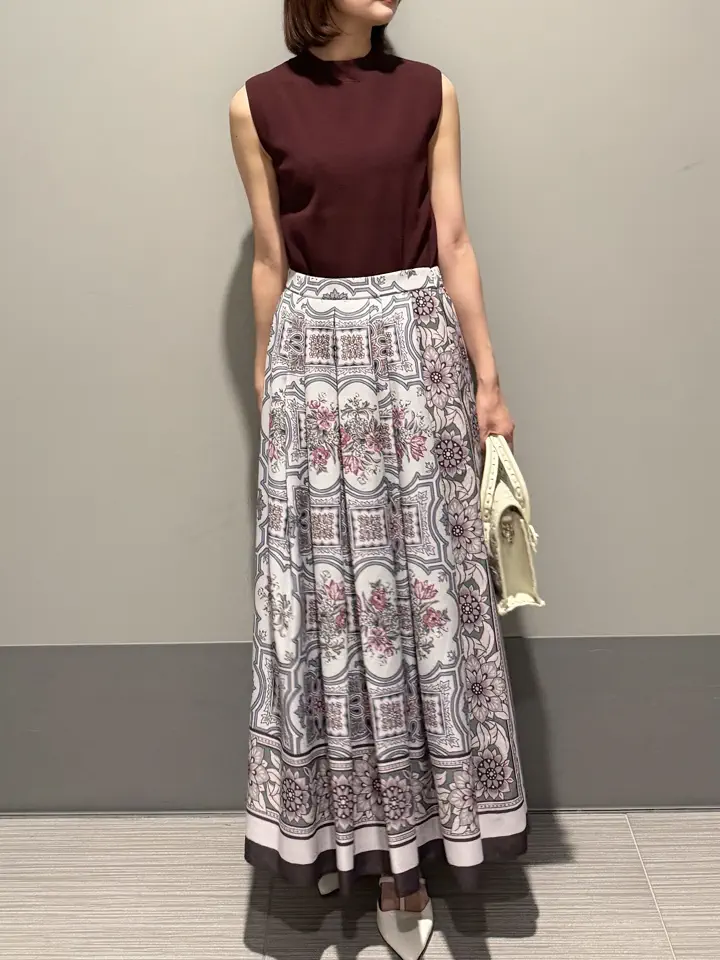 GRACE CONTINENTAL MORITA AI コーディネート画像