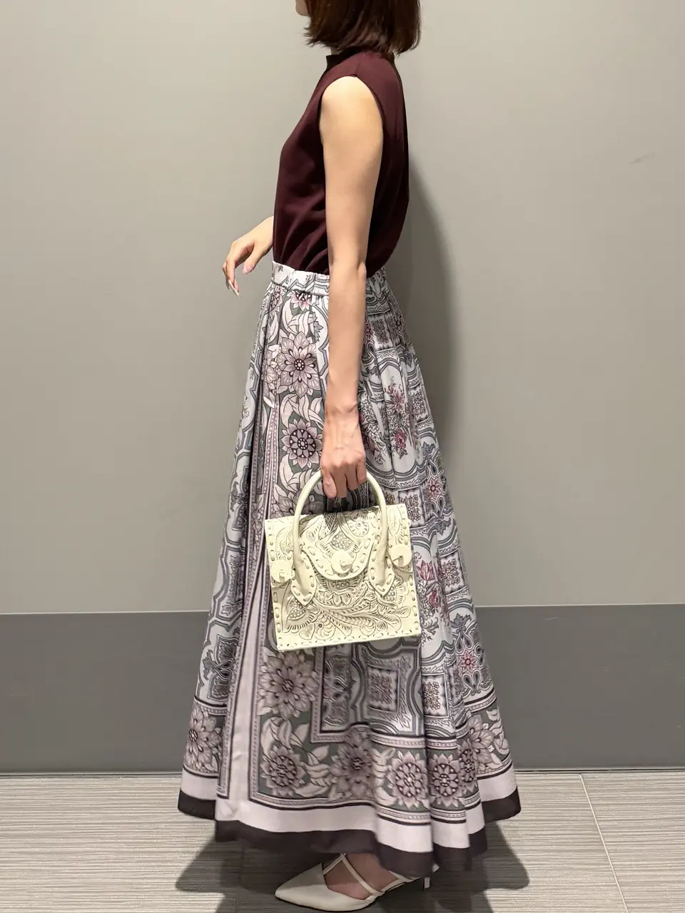 GRACE CONTINENTAL MORITA AI コーディネート画像