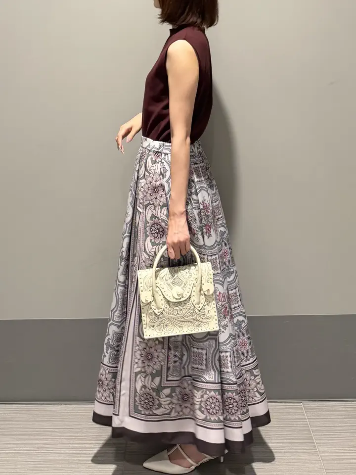 GRACE CONTINENTAL MORITA AI コーディネート画像