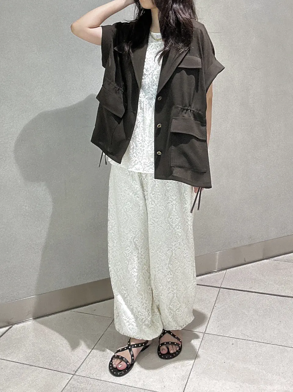 GRACE CONTINENTAL Nanaumi コーディネート画像