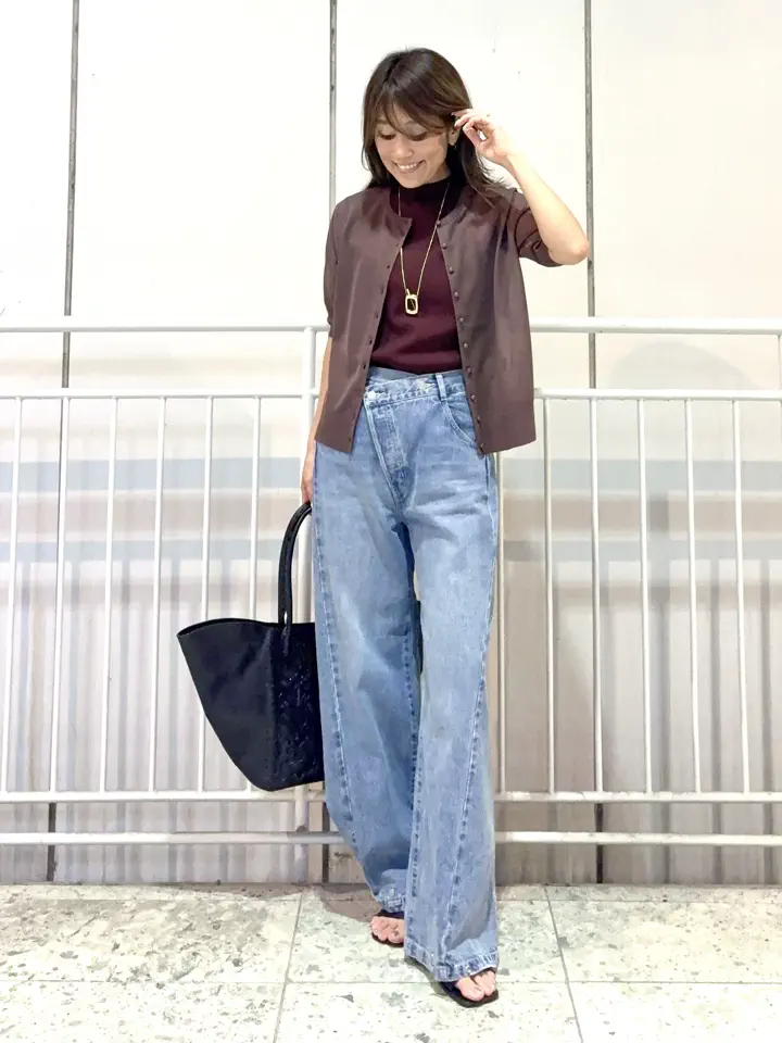 GRACE CONTINENTAL yukimi yonee コーディネート画像