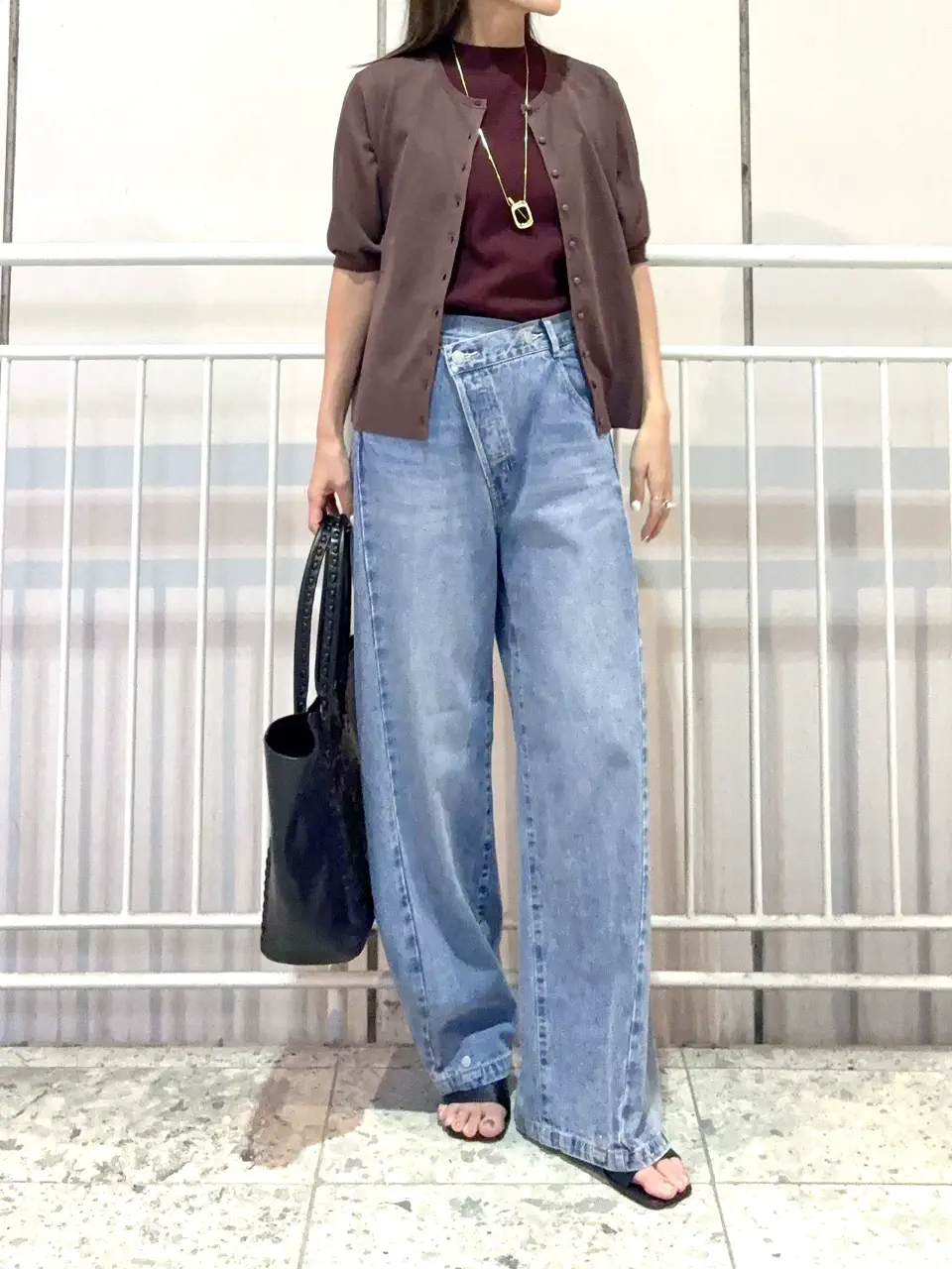 GRACE CONTINENTAL yukimi yonee コーディネート画像