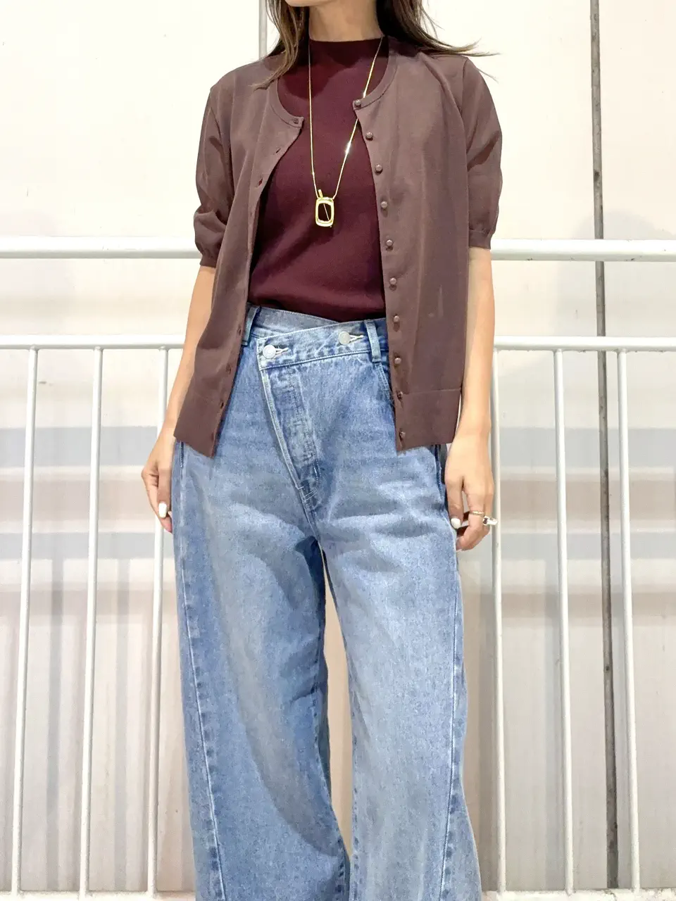 GRACE CONTINENTAL yukimi yonee コーディネート画像