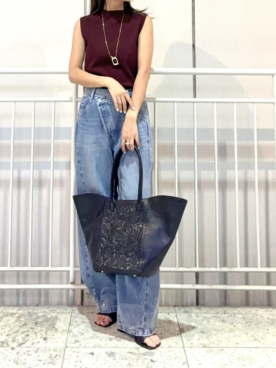 GRACE CONTINENTAL yukimi yonee コーディネート画像
