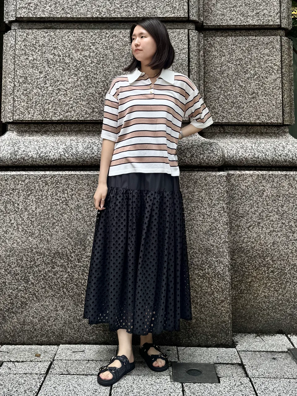 GRACE CONTINENTAL 伊藤　静華 コーディネート画像