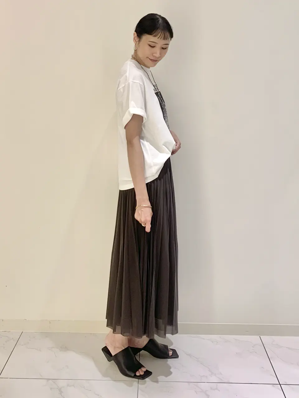 GRACE CONTINENTAL haruka iwasaki コーディネート画像