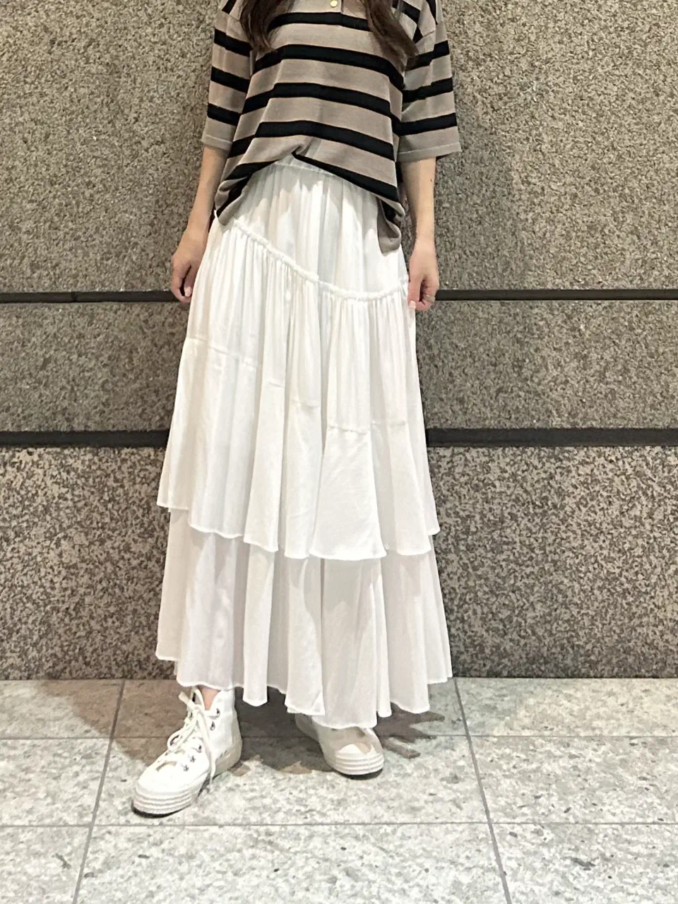 GRACE CONTINENTAL ERINA KATO コーディネート画像