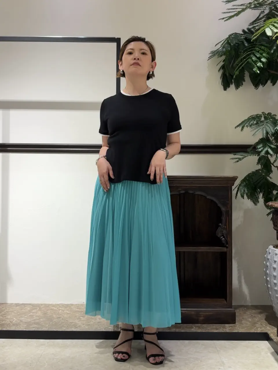 GRACE CONTINENTAL N.YURI コーディネート画像