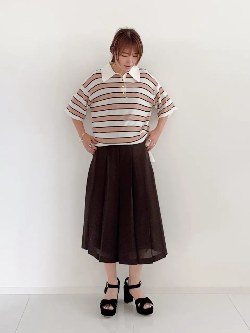  古川温子 コーディネート画像