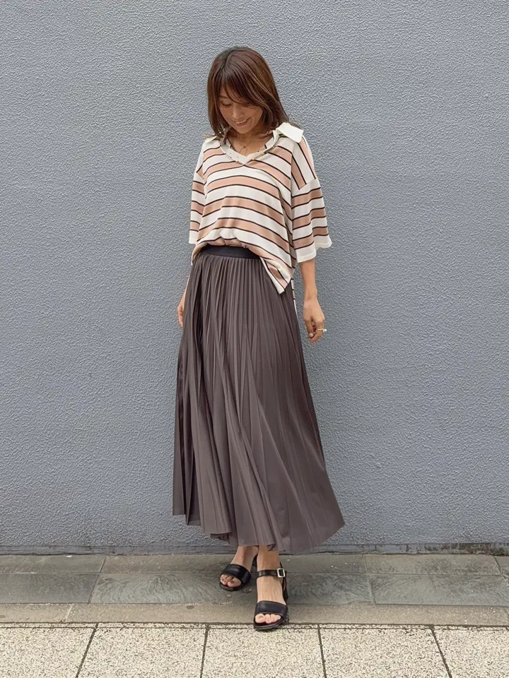 GRACE CONTINENTAL yukimi yonee コーディネート画像
