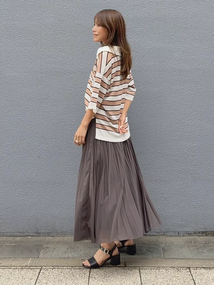 GRACE CONTINENTAL yukimi yonee コーディネート画像