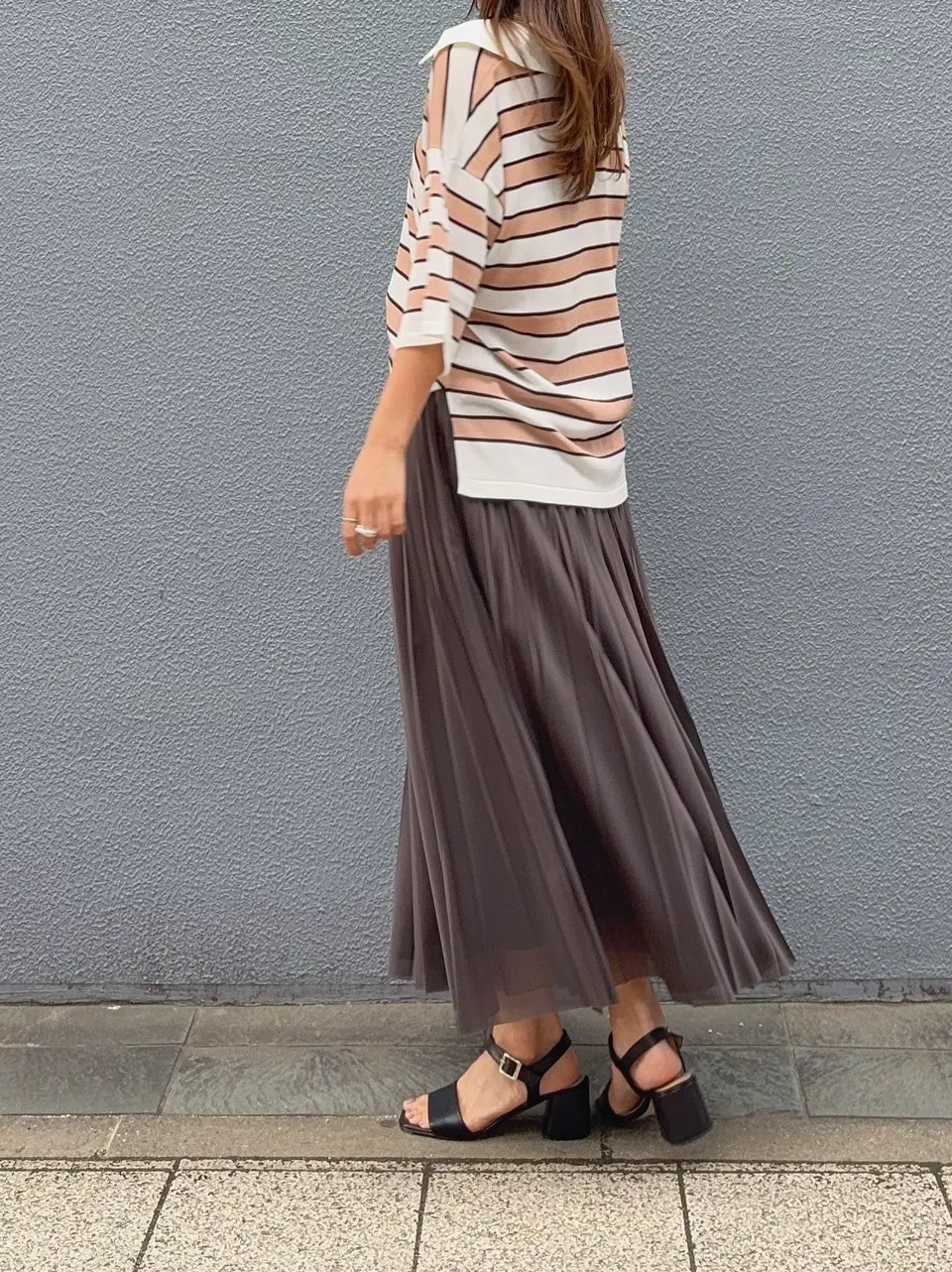 GRACE CONTINENTAL yukimi yonee コーディネート画像