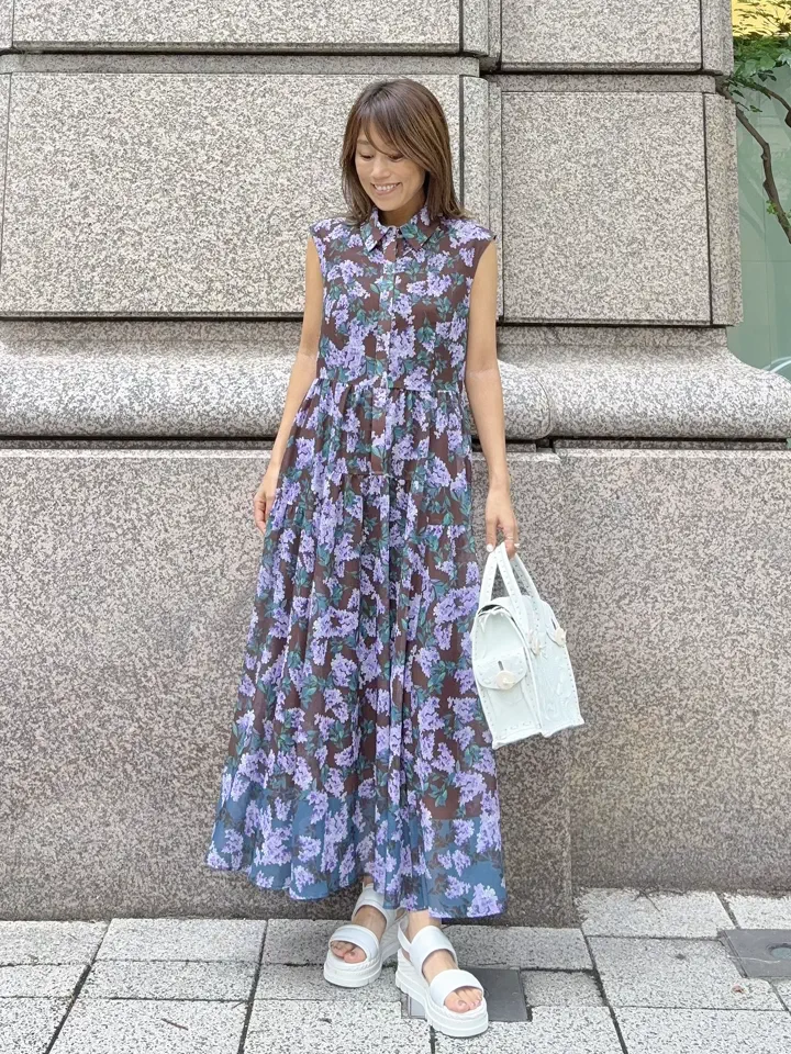 GRACE CONTINENTAL yukimi yonee コーディネート画像