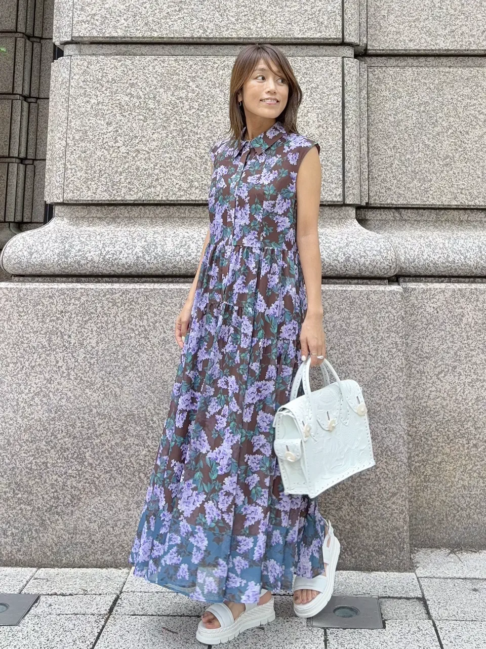 GRACE CONTINENTAL yukimi yonee コーディネート画像