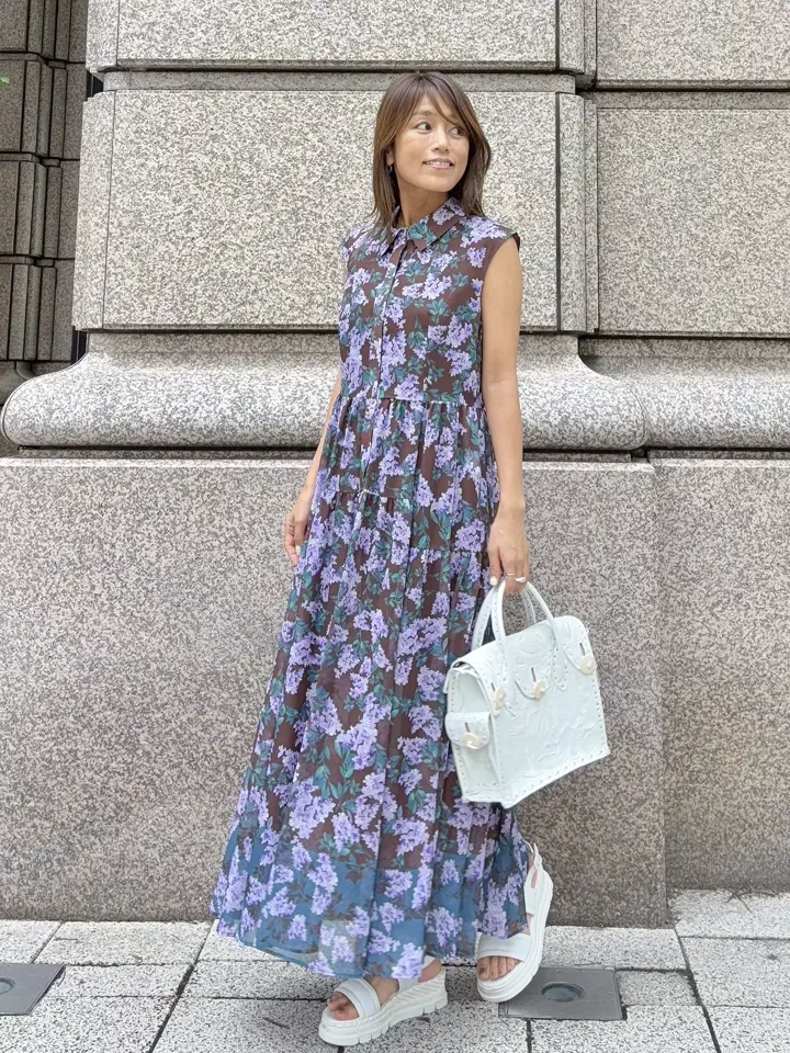 GRACE CONTINENTAL yukimi yonee コーディネート画像