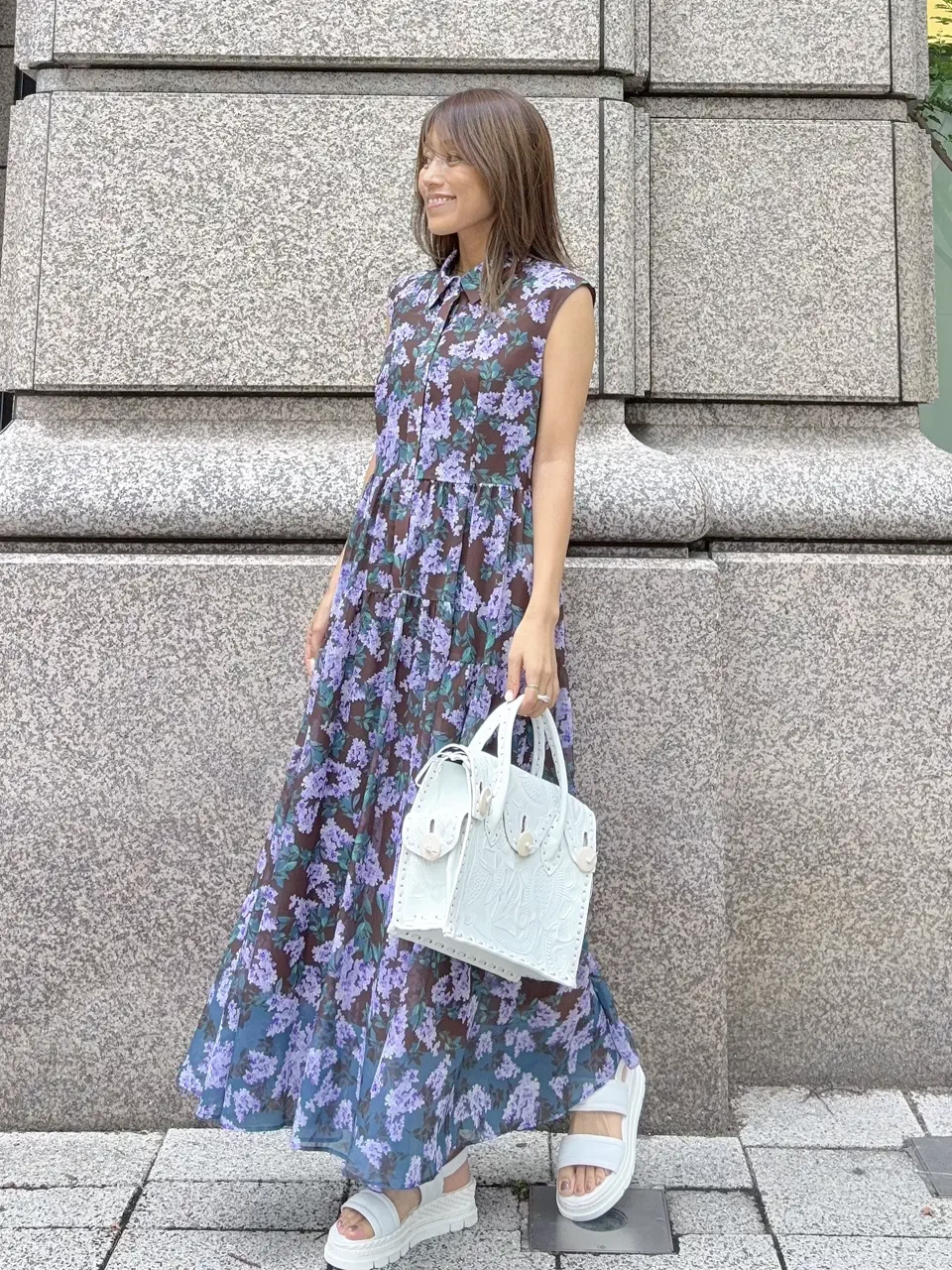 GRACE CONTINENTAL yukimi yonee コーディネート画像