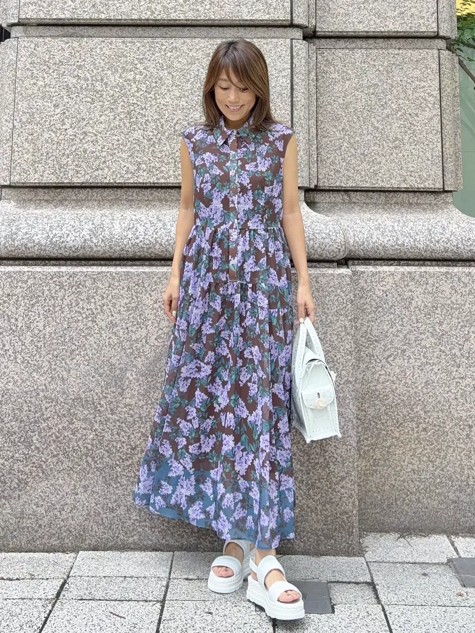 GRACE CONTINENTAL yukimi yonee コーディネート画像