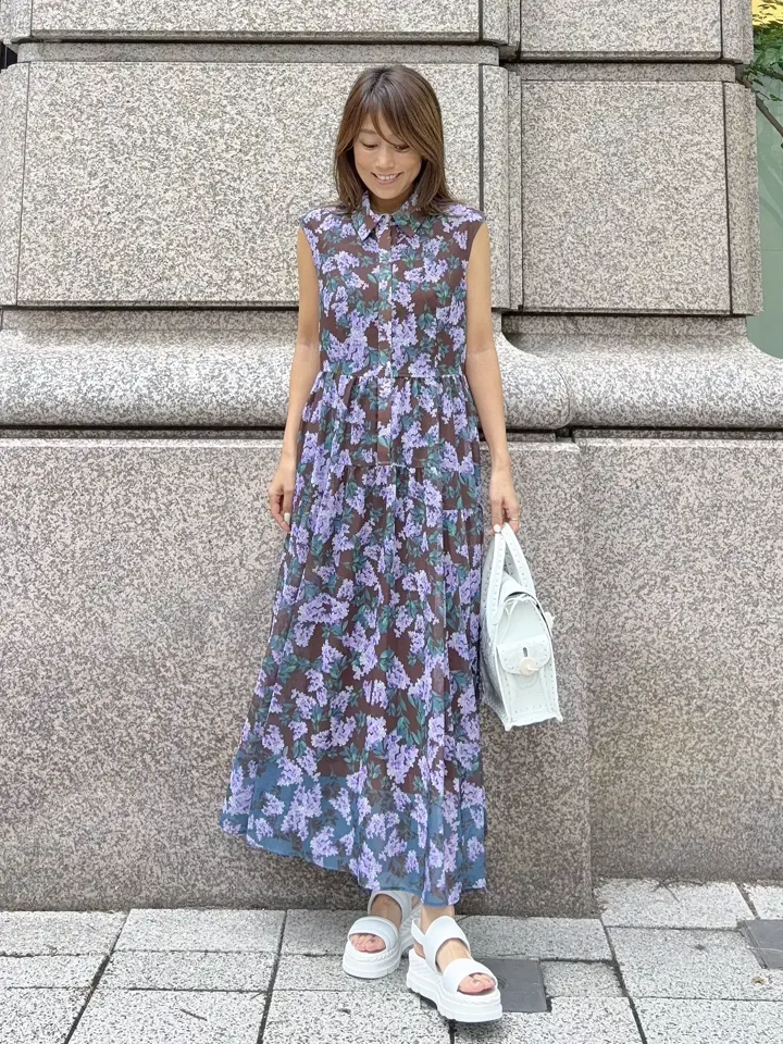 GRACE CONTINENTAL yukimi yonee コーディネート画像