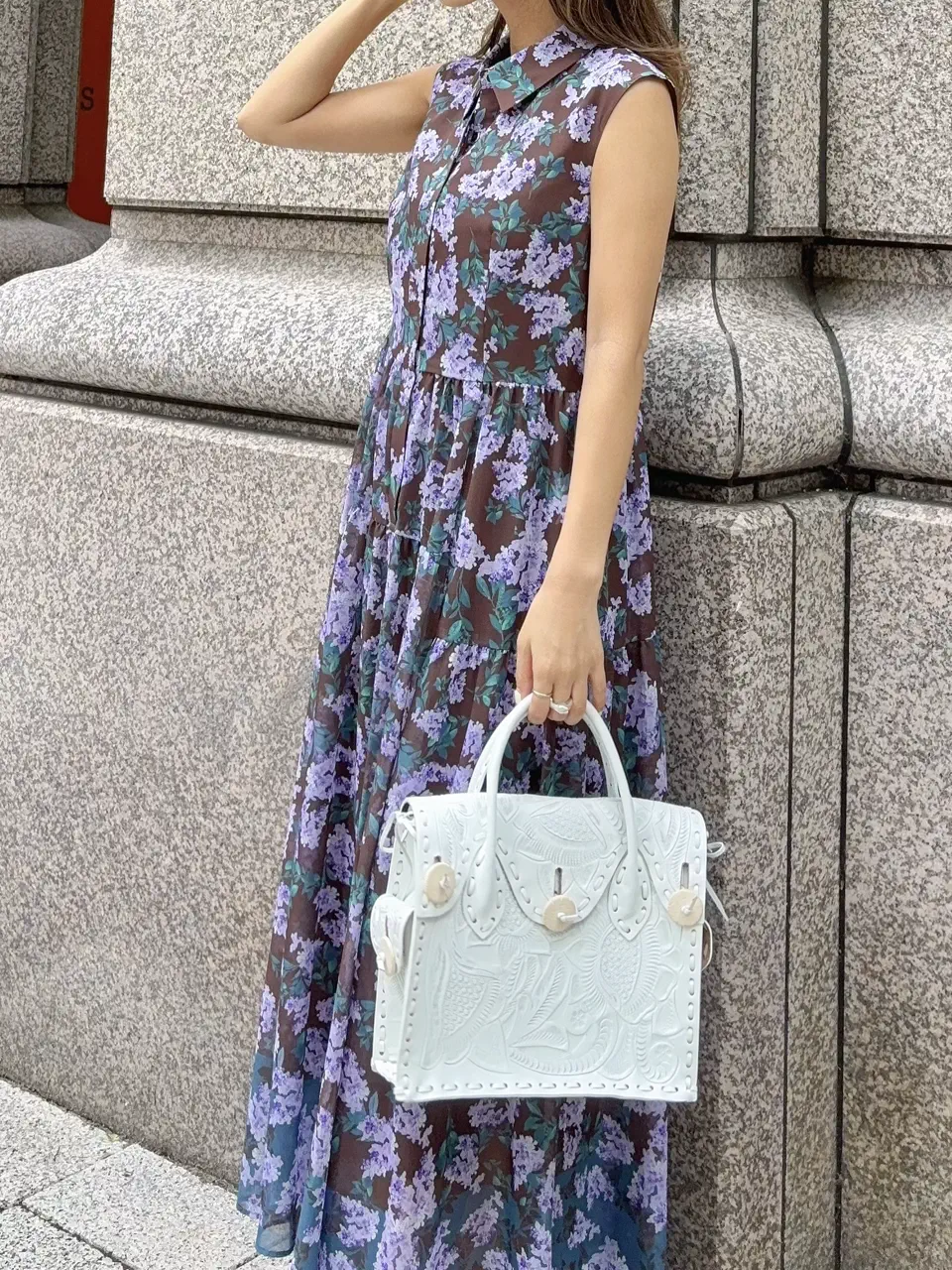 GRACE CONTINENTAL yukimi yonee コーディネート画像
