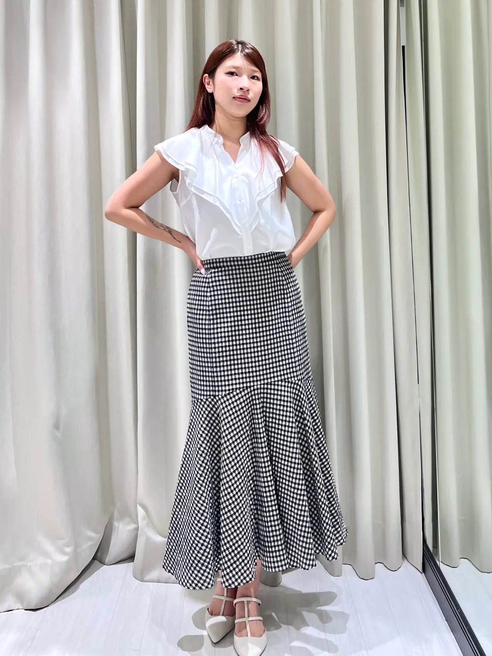 GRACE CONTINENTAL NORIA コーディネート画像