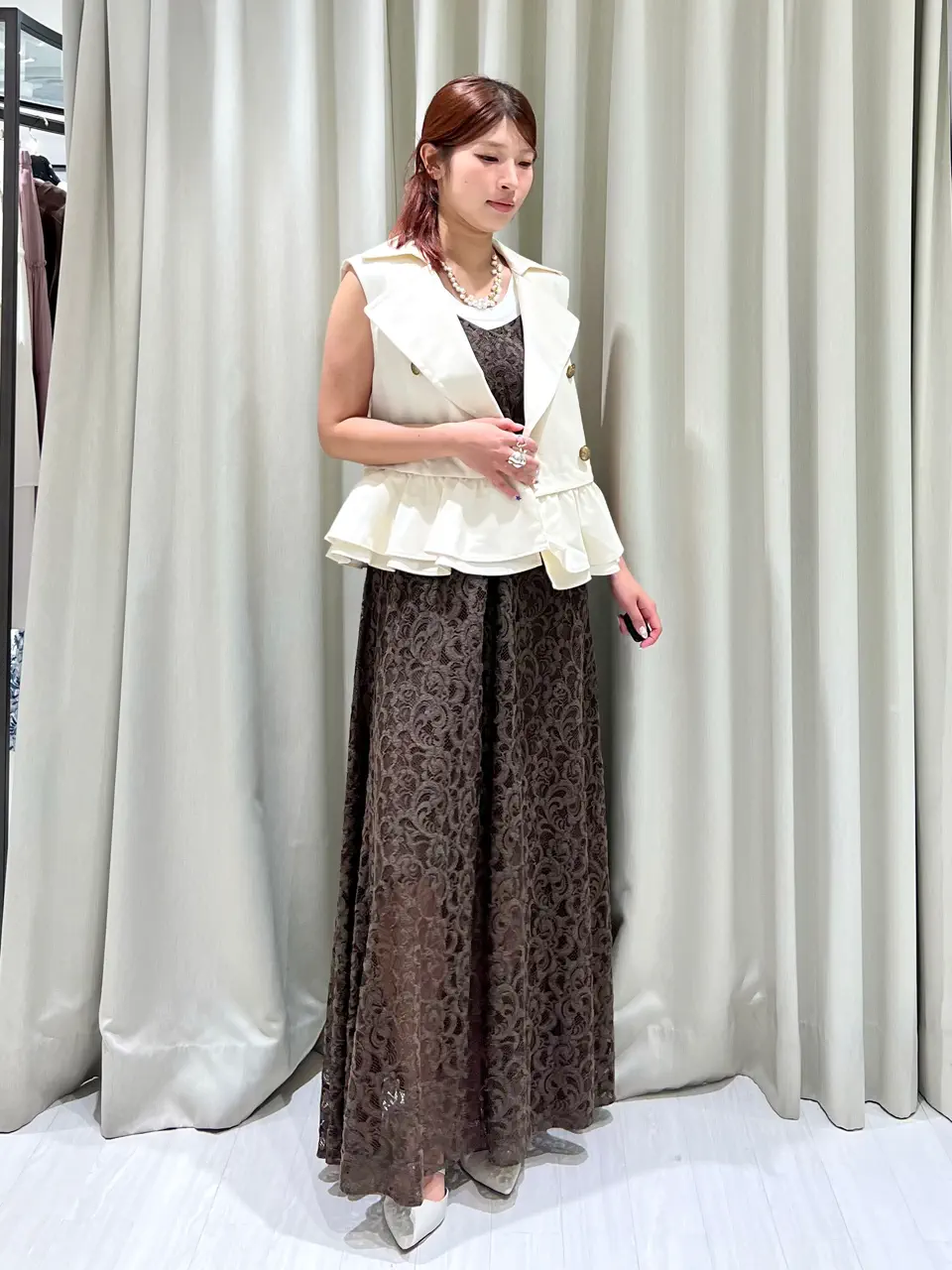 GRACE CONTINENTAL NORIA コーディネート画像