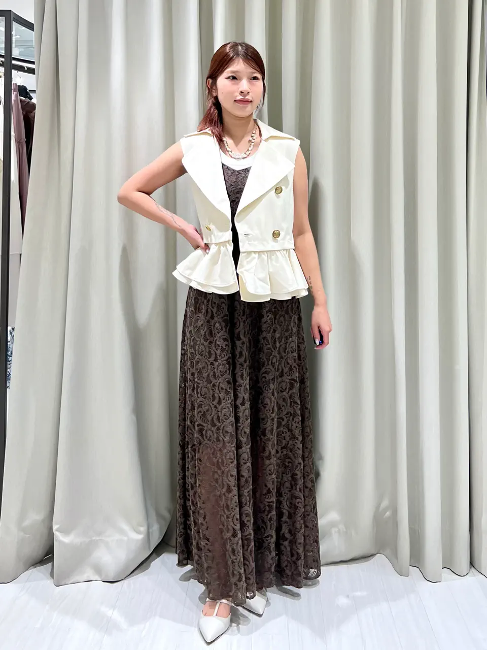 GRACE CONTINENTAL NORIA コーディネート画像