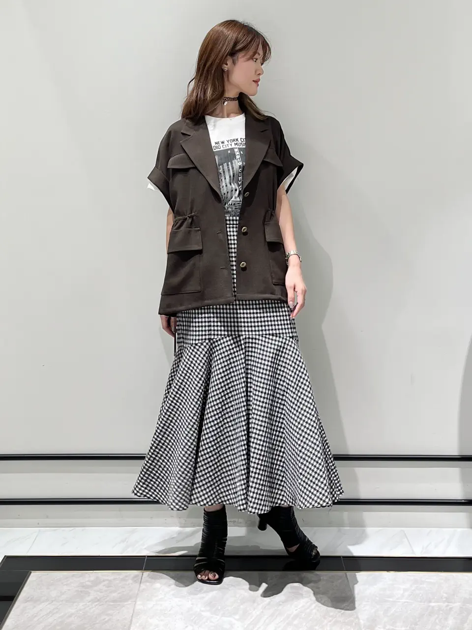GRACE CONTINENTAL A.Kameyama コーディネート画像