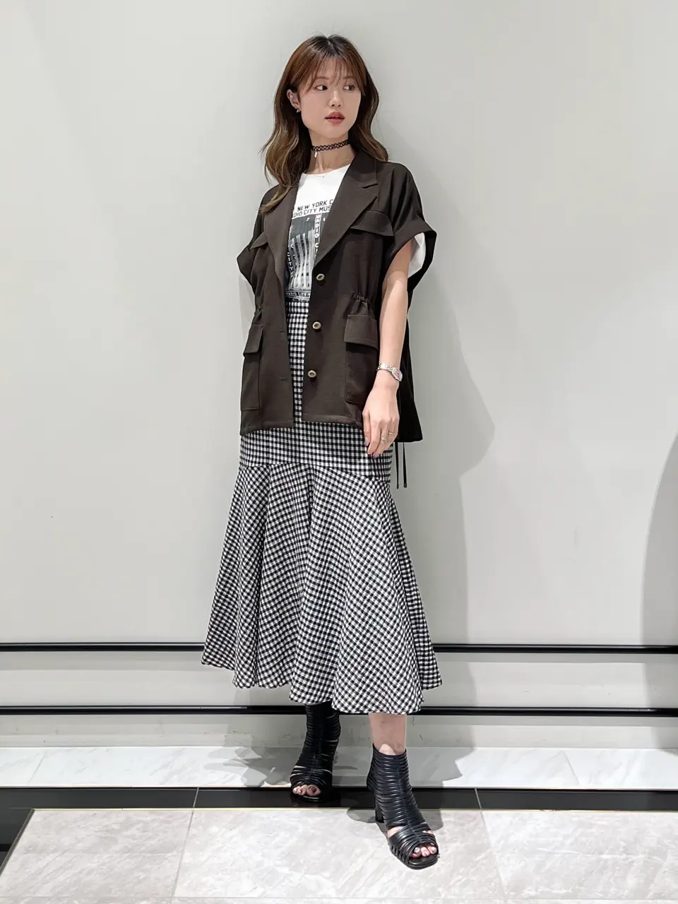 GRACE CONTINENTAL A.Kameyama コーディネート画像