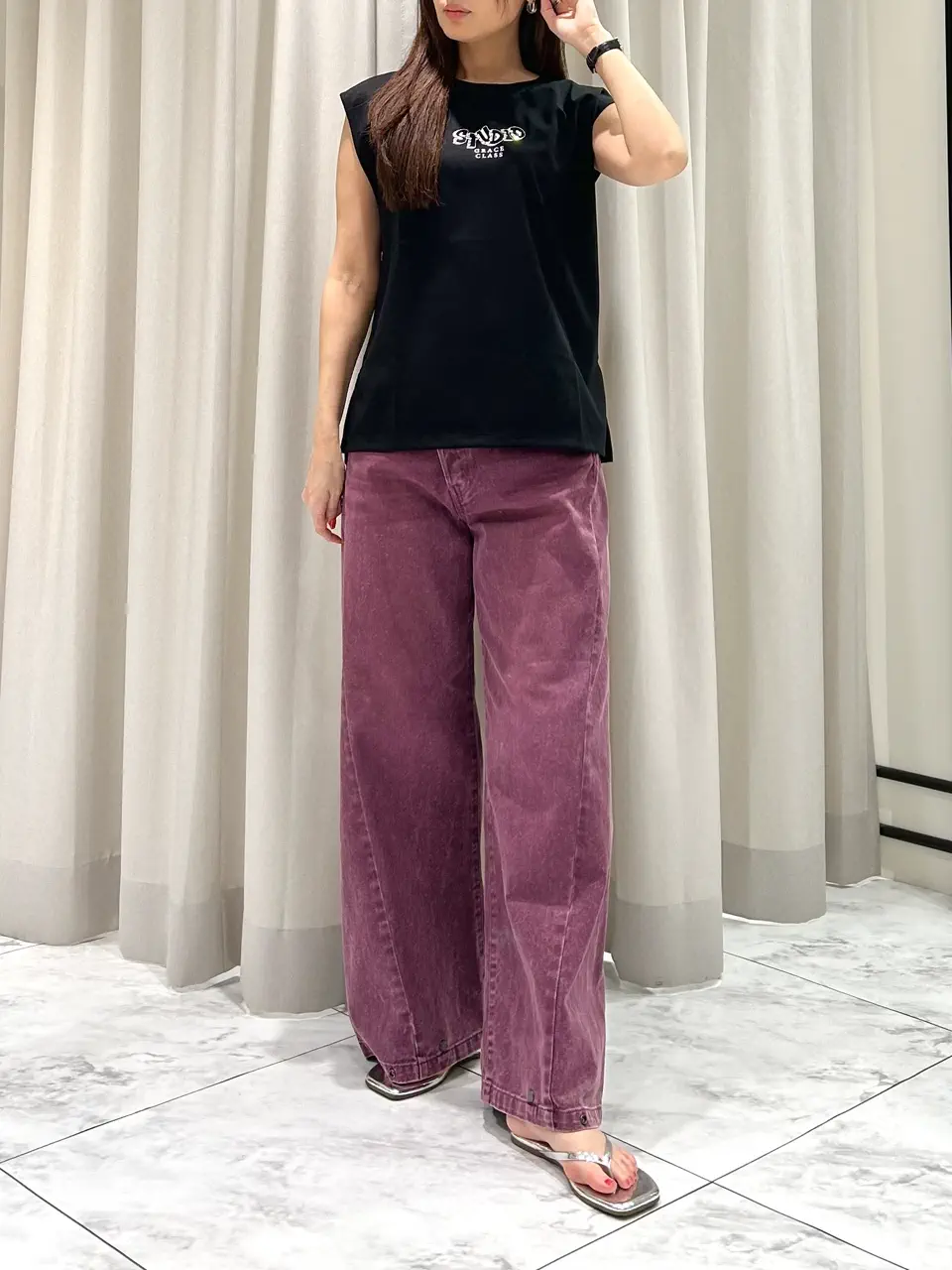 GRACE CONTINENTAL 志田　悠 コーディネート画像