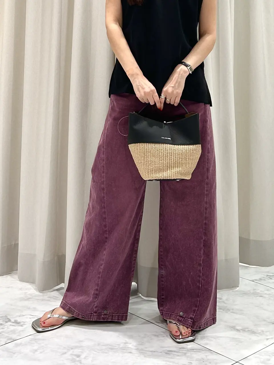 GRACE CONTINENTAL 志田　悠 コーディネート画像