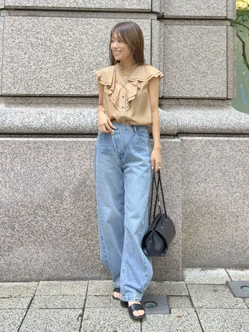 GRACE CONTINENTAL yukimi yonee コーディネート画像