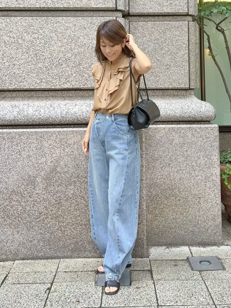 GRACE CONTINENTAL yukimi yonee コーディネート画像