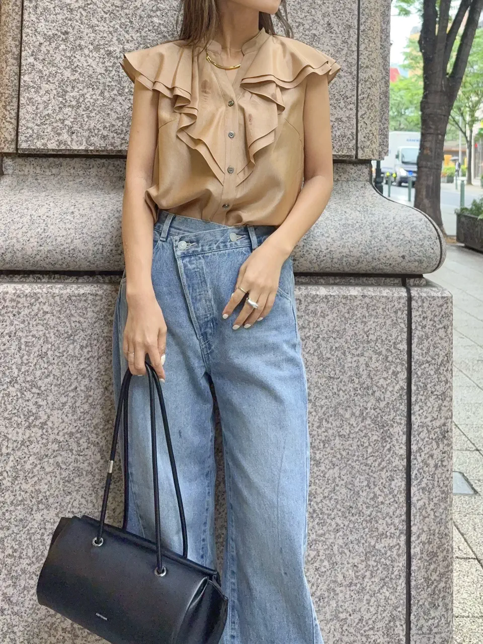GRACE CONTINENTAL yukimi yonee コーディネート画像