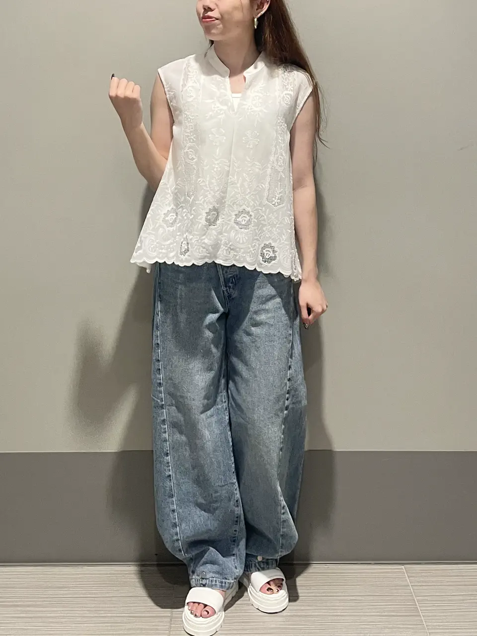 GRACE CONTINENTAL 細川　もなみ コーディネート画像
