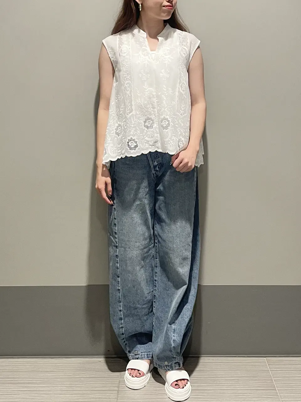 GRACE CONTINENTAL 細川　もなみ コーディネート画像
