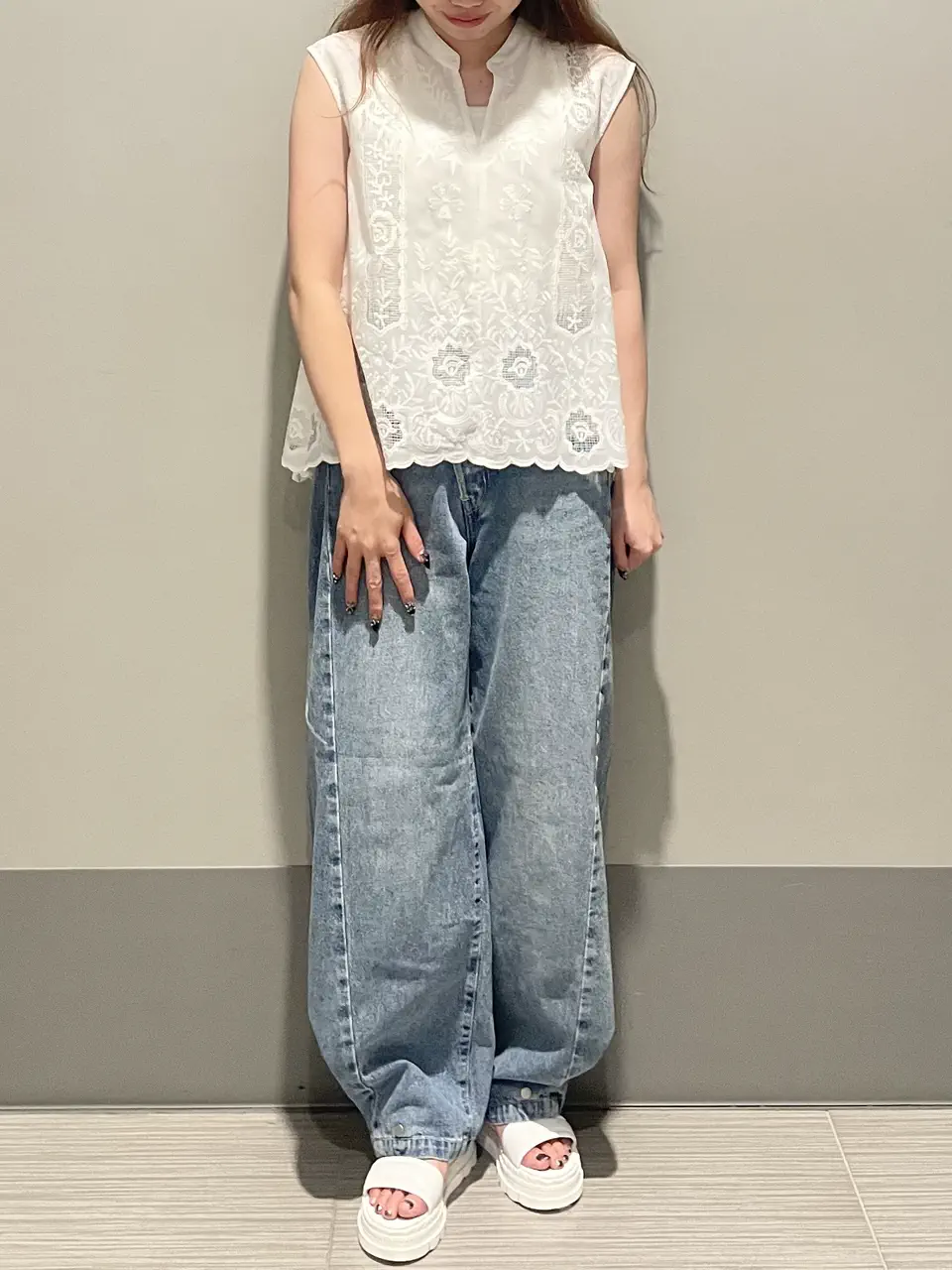 GRACE CONTINENTAL 細川　もなみ コーディネート画像