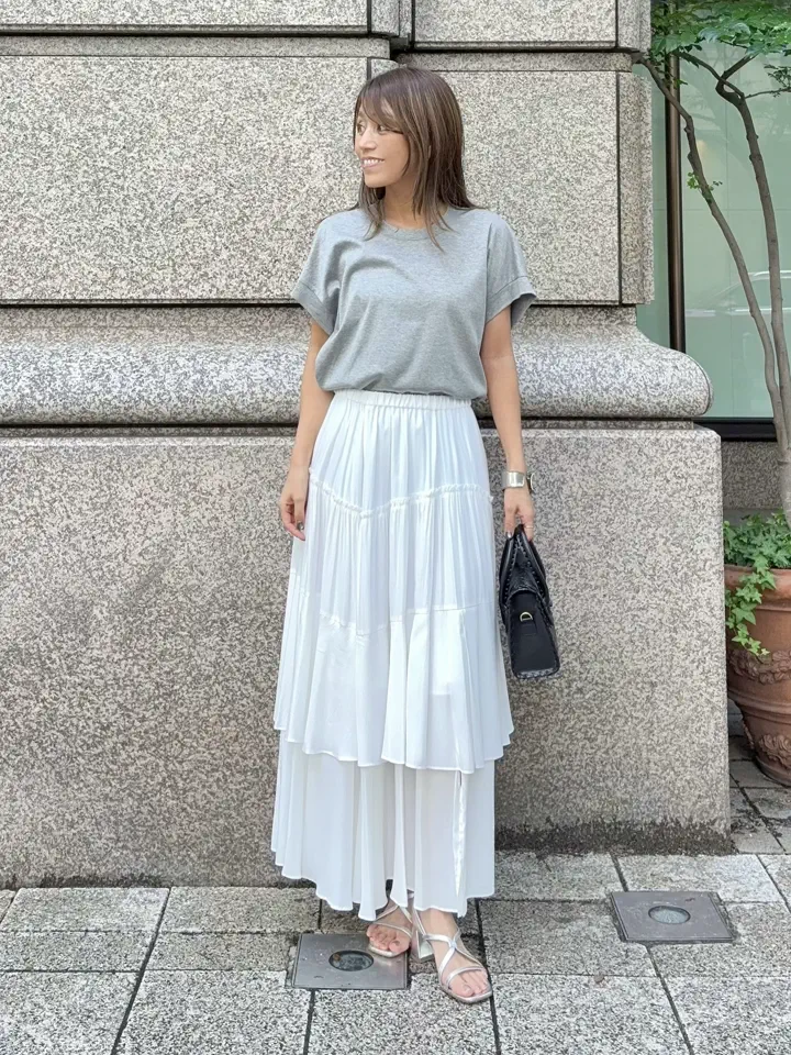 GRACE CONTINENTAL yukimi yonee コーディネート画像
