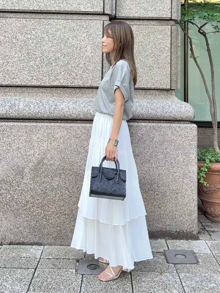 GRACE CONTINENTAL yukimi yonee コーディネート画像
