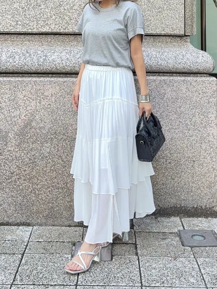 GRACE CONTINENTAL yukimi yonee コーディネート画像