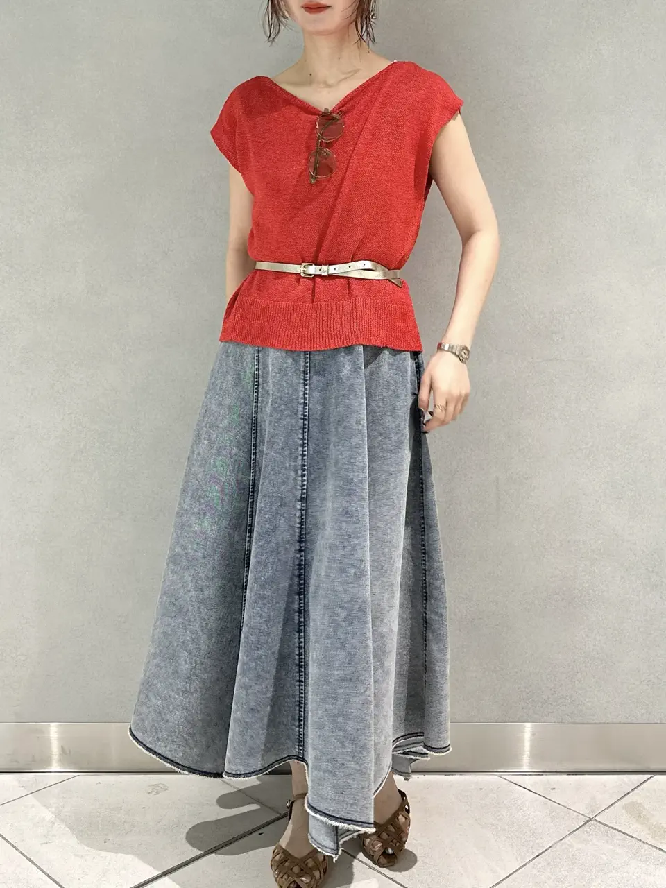GRACE CONTINENTAL Kogane. コーディネート画像