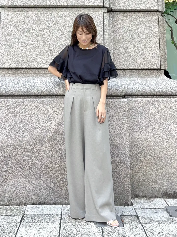 GRACE CONTINENTAL yukimi yonee コーディネート画像